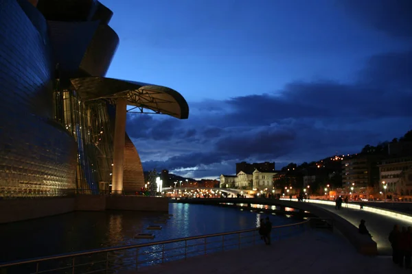 Widok Miasto Bilbao — Zdjęcie stockowe