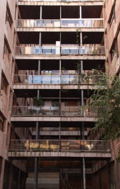 Bilbao şehrinin şehir manzarası