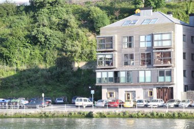 Bilbao şehrinin şehir manzarası