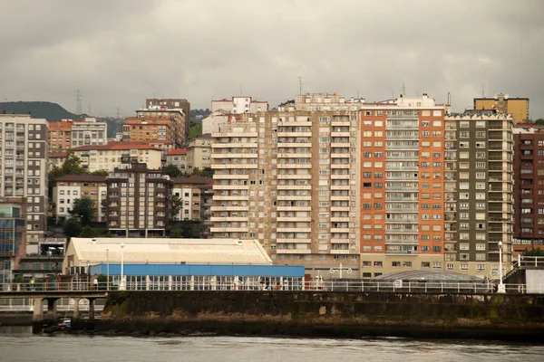 Vista Urbana Ciudad Bilbao — Foto de Stock