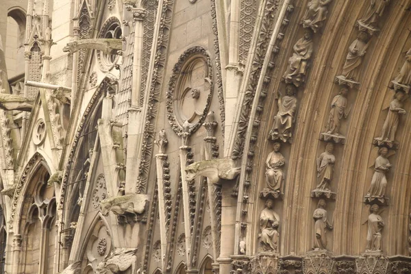 Notre Dame Katedrali Paris — Stok fotoğraf