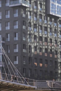 Bilbao şehrindeki şehir manzarası