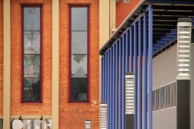 Bilbao şehrindeki şehir manzarası