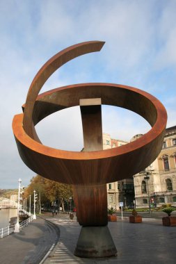 Bilbao kentinin kent manzarası