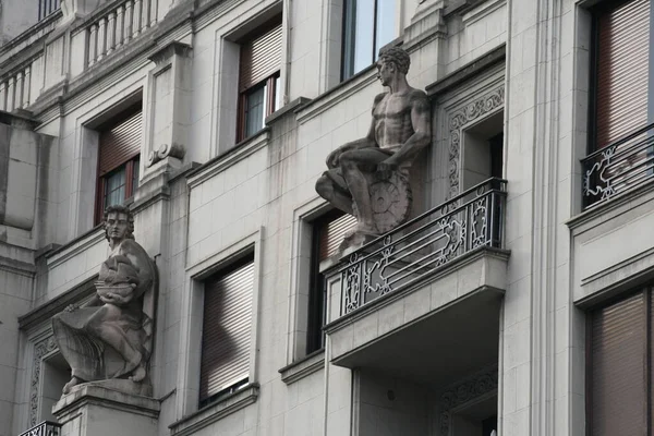 Vista Urbana Sobre Cidade Bilbau — Fotografia de Stock