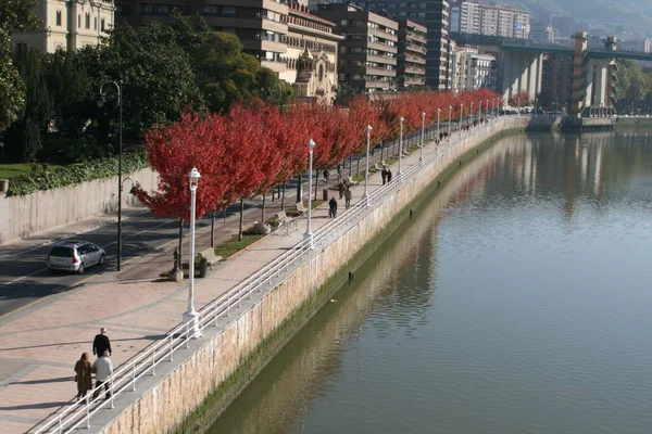 Městský Pohled Město Bilbao — Stock fotografie