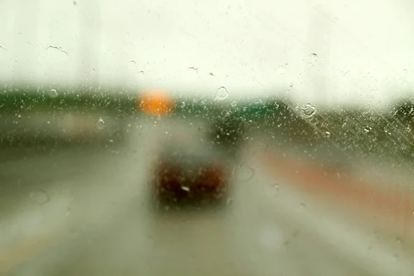 Condução Uma Estrada Flórida — Fotografia de Stock