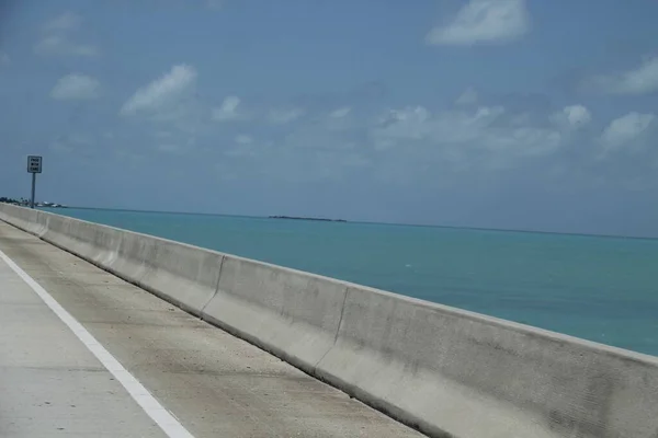 Rijden Een Weg Van Florida — Stockfoto