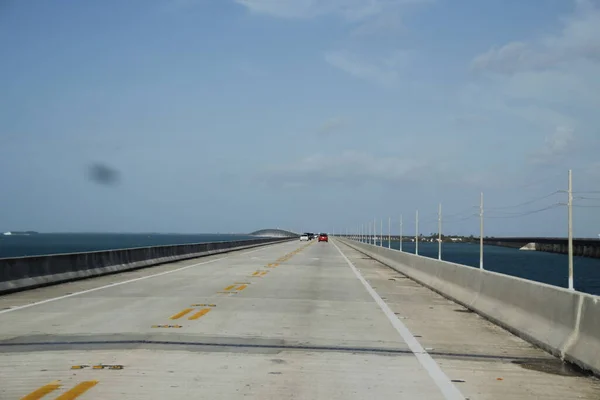 Autofahren Einer Straße Florida — Stockfoto
