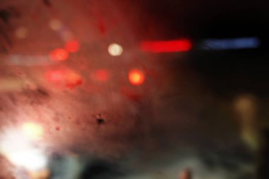 Şehir yolunda trafik vardı.