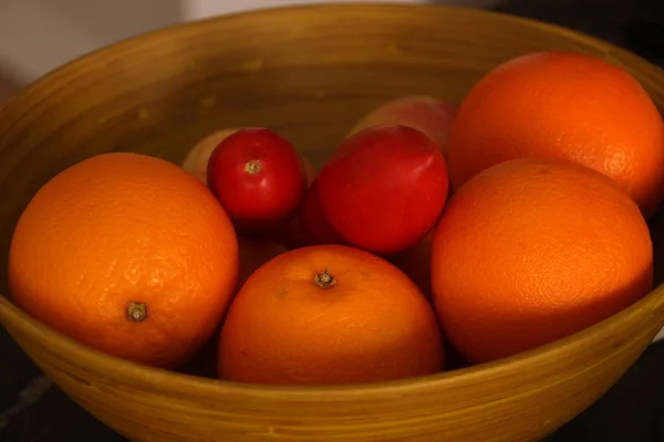 Diferentes Frutas Tazón — Foto de Stock