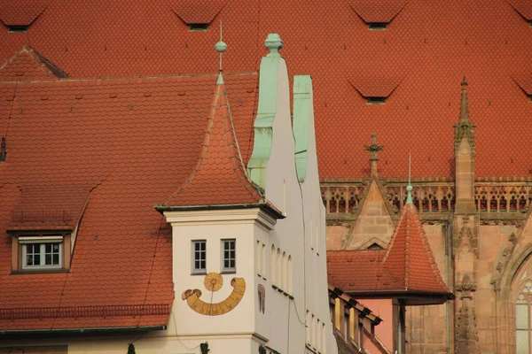 Urbanscape Old Town Nuremberg — Stock Photo, Image