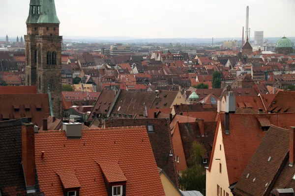 Urbanscape Casco Antiguo Nuremberg — Foto de Stock