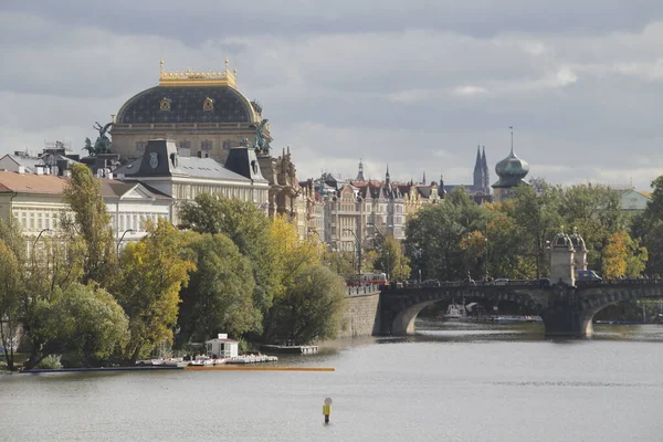 Prag Eski Bir Kasabasında — Stok fotoğraf