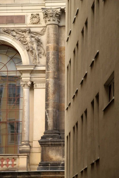 Monumentale Architectuur Oude Stad Dresden Duitsland — Stockfoto