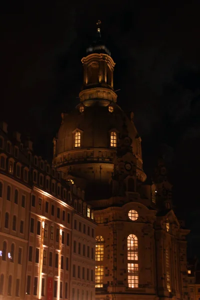 Monumentale Architektur Der Altstadt Von Dresden — Stockfoto