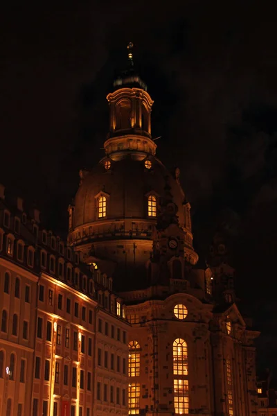 Monumental Arkitektur Den Gamla Staden Dresden Tyskland — Stockfoto