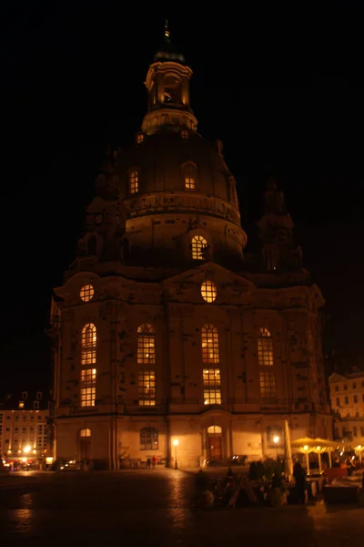 Almanya Nın Eski Dresden Kentindeki Anıtsal Mimari — Stok fotoğraf