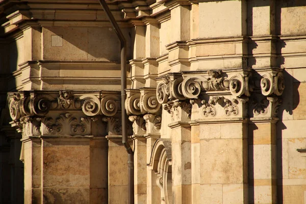 Монументальна Архітектура Старому Місті Дрезден Німеччина — стокове фото