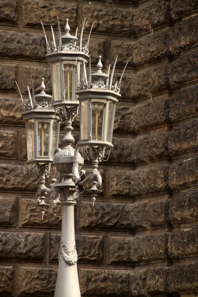 Monumentale Architectuur Oude Stad Dresden Duitsland — Stockfoto