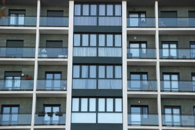 Bilbao şehrinin şehir manzarası