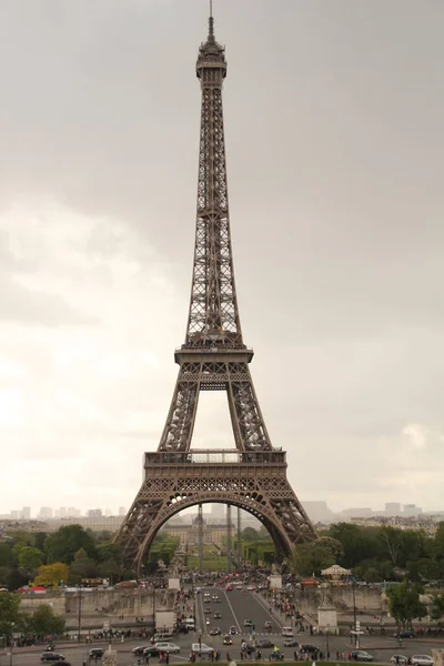 Blick Auf Den Eiffelturm Paris — Stockfoto