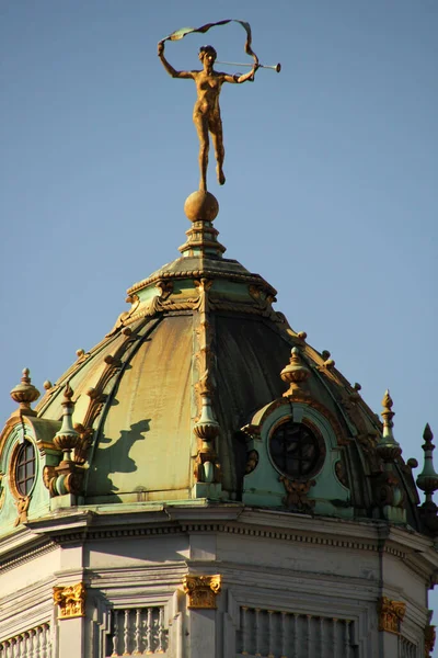 Monumentale Architektur Der Brüsseler Altstadt — Stockfoto