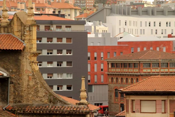 Immeuble Dans Quartier Bilbao — Photo