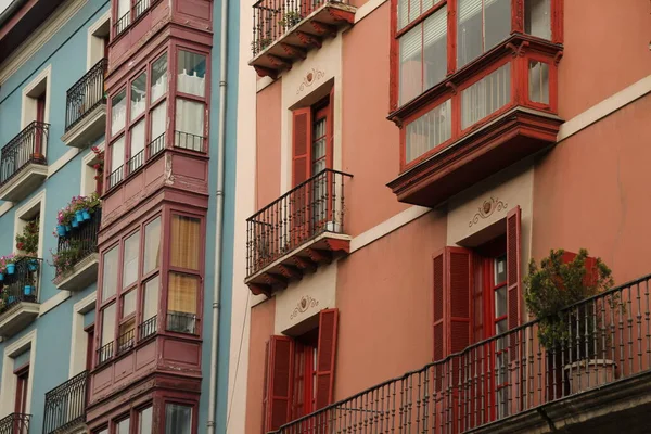 Edificio Barrio Bilbao — Foto de Stock