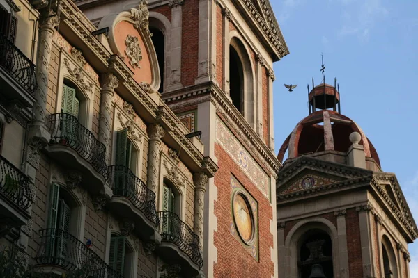 Architectonisch Erfgoed Van Barcelona — Stockfoto