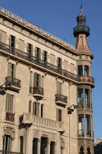 Architectonic Heritage Barcelona — Stock Photo, Image