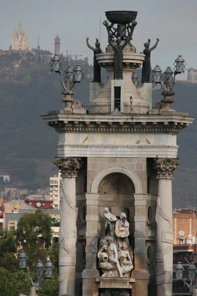 Archotectonic Heritage Barcelona — Stock Photo, Image