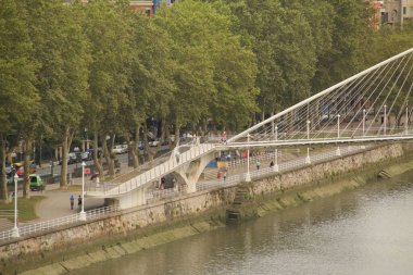 Bilbao şehrindeki şehir manzarası