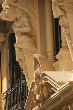 Bilbao şehrindeki şehir manzarası