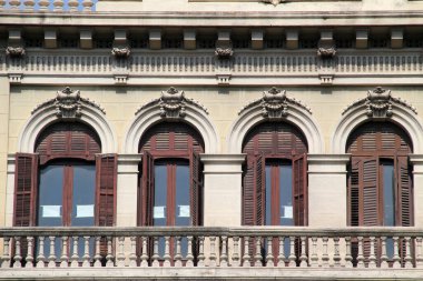 Barselona şehrinin mimari mirası.