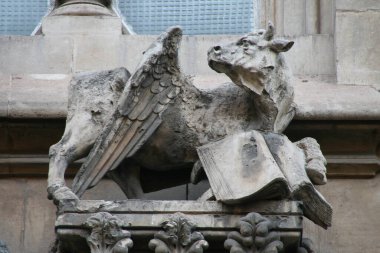 Barselona şehrindeki şehir manzarası