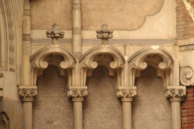 Barselona şehrindeki şehir manzarası