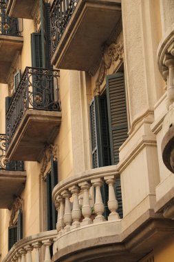 Barselona şehrinin mimari mirası.