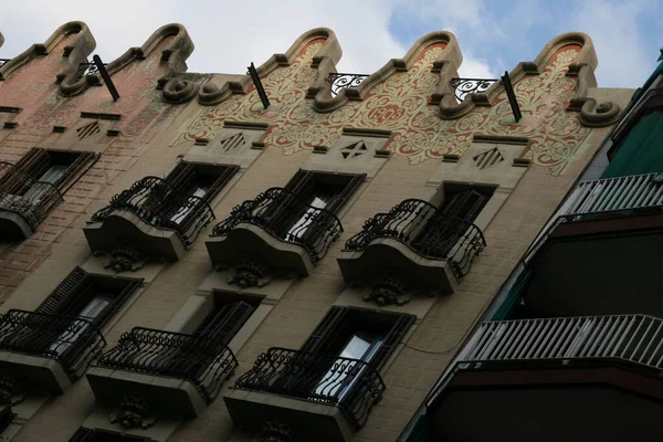 Patrimonio Architettonico Nella Città Barcellona — Foto Stock