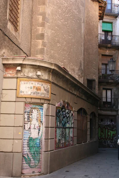 Αρχιτεκτονική Κληρονομιά Στην Πόλη Της Βαρκελώνης — Φωτογραφία Αρχείου
