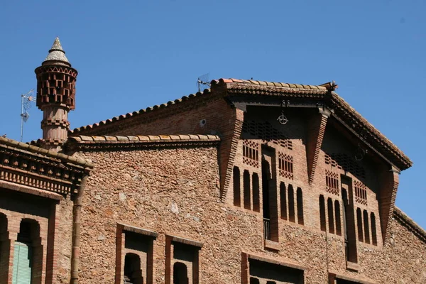 Αρχιτεκτονική Κληρονομιά Στην Πόλη Της Βαρκελώνης — Φωτογραφία Αρχείου