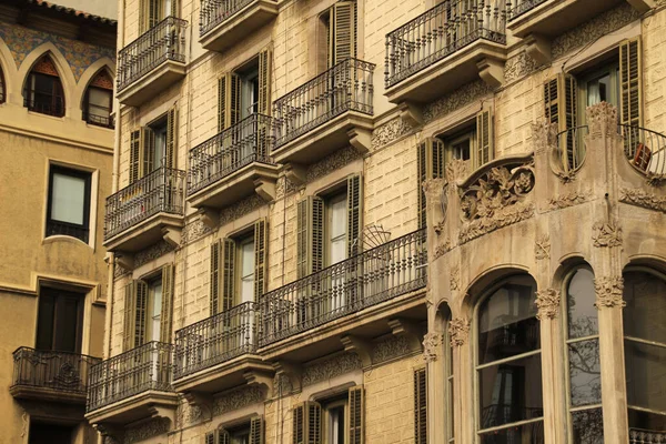Barselona Şehrinin Mimari Mirası — Stok fotoğraf