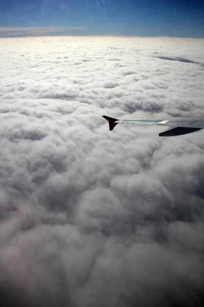 Bir Uçaktan Aeria Görünümü — Stok fotoğraf