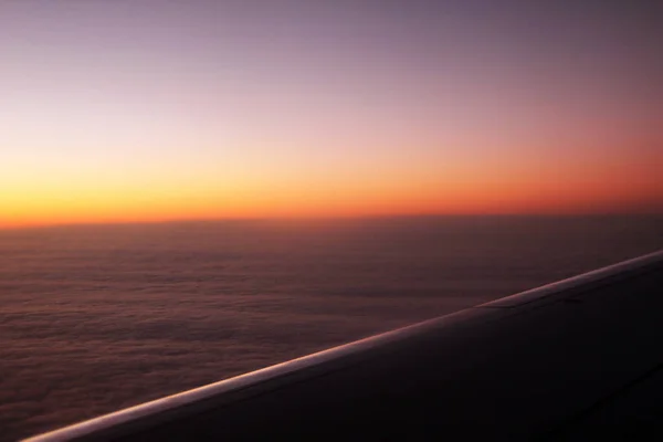 Vista Aeria Desde Avión — Foto de Stock