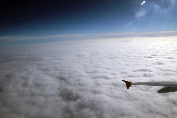 Bir Uçaktan Aeria Görünümü — Stok fotoğraf