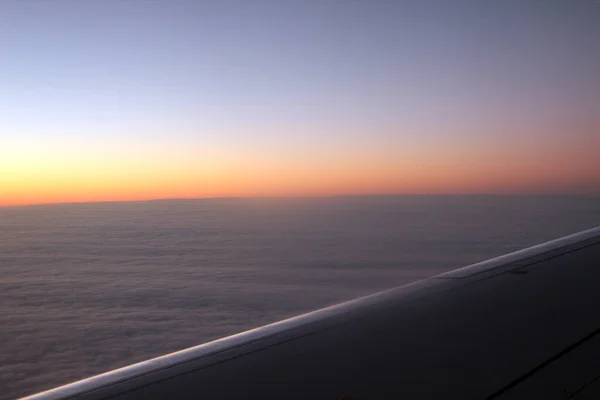 Vista Aeria Desde Avión — Foto de Stock