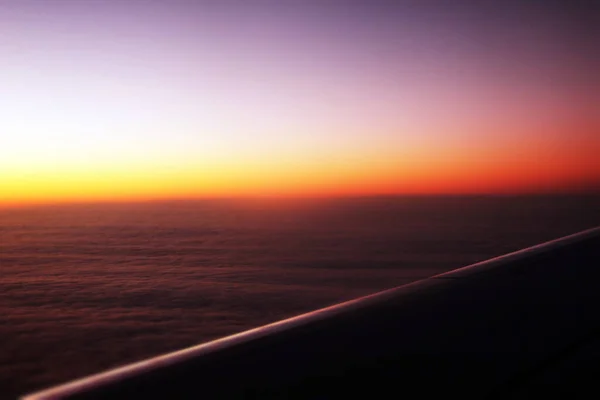 Aeria Ansicht Aus Dem Flugzeug — Stockfoto