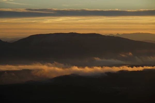 Amanecer Las Montañas — Foto de Stock