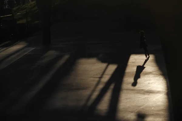 Schaatsen Straat — Stockfoto