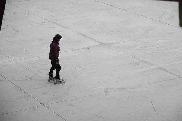 Schaatsen Straat — Stockfoto